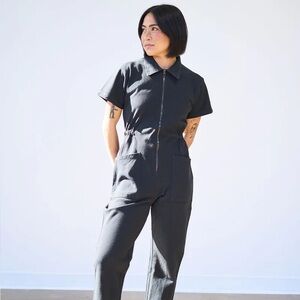 Noble Utility Jumpsuit in ash